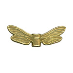 20mm Vintage Dragonfly wing bead Ant.Gold