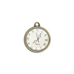 20mm Vinatge Watchface Pend. ANT.GOLD