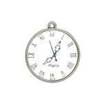 27mm Vintage Watchface Pend. ANT.SILV