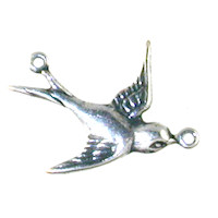 19mm Small Bird (East) Connector Ant.SILV