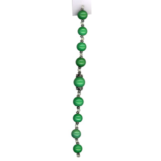 Faux Gemstone Bead Lead: Jade