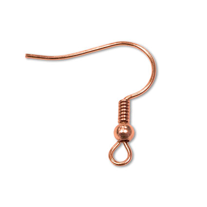 FishHook Earrings Rose Gold Plated