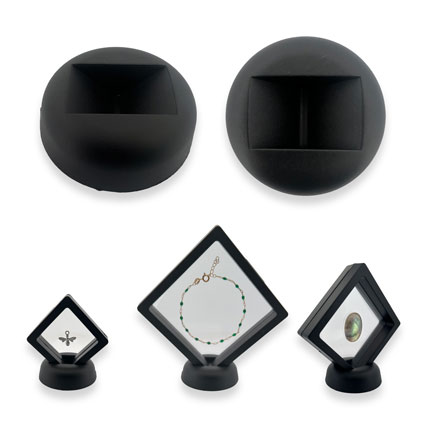 Floating Frame Stand Black
