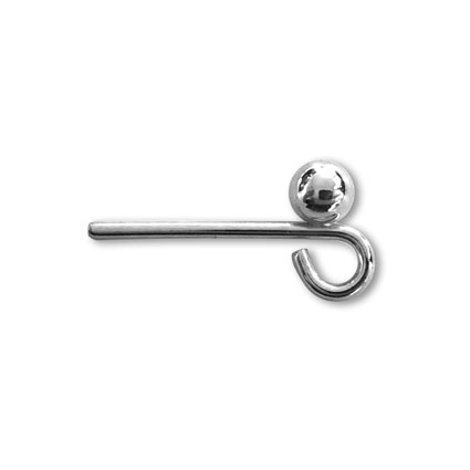 French Drops Studs Silver Plated