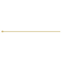 35mm Headpin With Ball Gold Filled