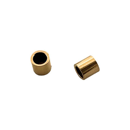 2x2mm Crimps Gold Filled