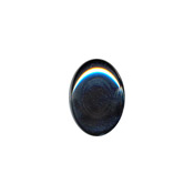 18x13mm Hematite Cabochon
