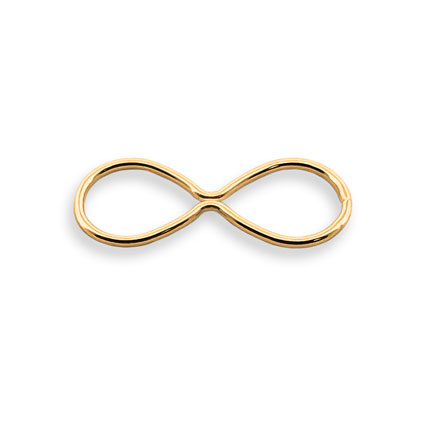 6x15mm Infinity Link Gold Filled