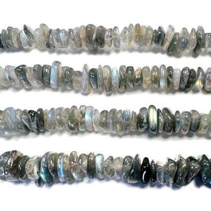 Labradorite Chunky Chip Beads - 16