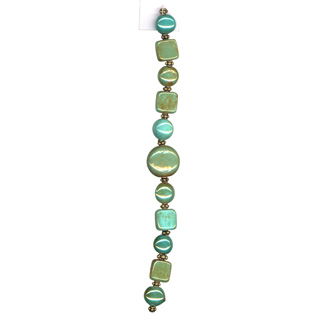 Liberty Green Bead Lead