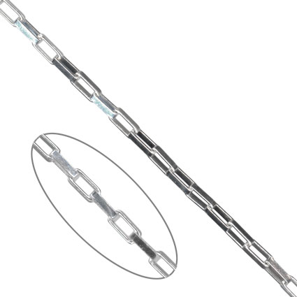Long Box Chain (1.3mm) Sterling Silver