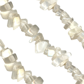 31-32'' Moonstone Chip Beads Necklace