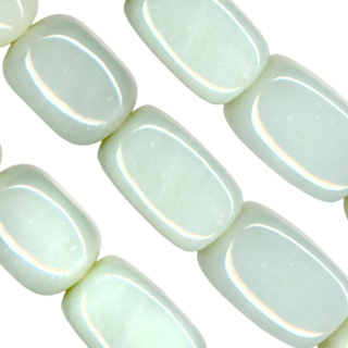 14X20mm Polished Baroque Beads New Jade