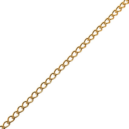 2x3mm Open Link Curb Chain Gold Filled