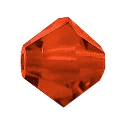 Preciosa 6mm Czech Crystal Bicone Beads Hyacinth