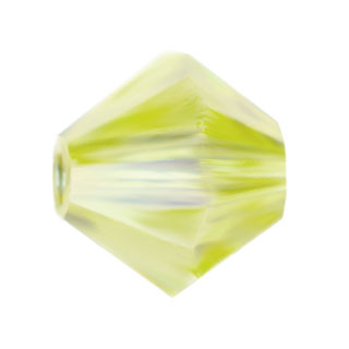 Preciosa 4mm Czech Crystal Bicone Beads: Jonquil