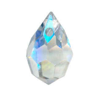 Preciosa 10x6mm Czech Crystal Drops: Crystal Lagoon