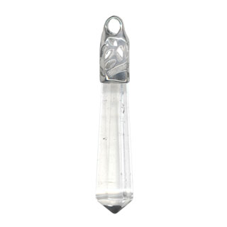 12x65mm Rock Crystal Pendulum Pendant SP