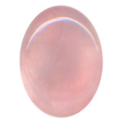 40x30mm Rose Qtz Cabochon