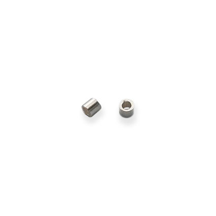Mini Crimps 1x1mm Sterling Silver