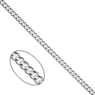 18'' Heavy Curb Chain Sterling Sterling
