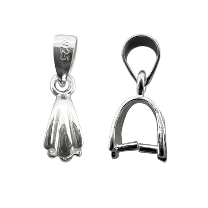 Medium Pendant Mount Sterling Silver