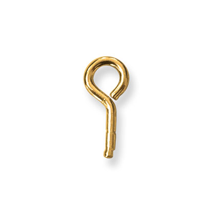 Thick Top Pin: Gold plated