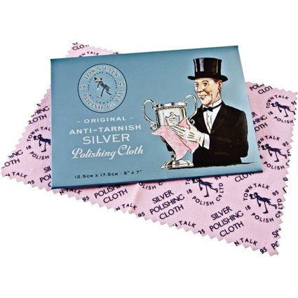 TownTalk Silver Polishing Cloth 12.5 x 17.5cm