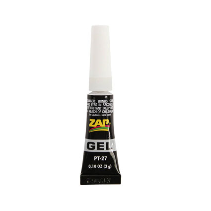Zap Super Glue CA Gel 3g