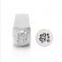 ImpressArt 6mm Design Stamp O&X Texture - view 1