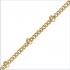 Gold Filled 18" 2mm beads Satellite Chain 