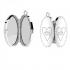 Sterling Silver Locket with heart engraving