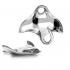 13mm Manta Ray Charm Sterling Silver - view 1