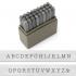 ImpressArt Basic Typrwriter Uppercase Stamp Set 3mm - view 1